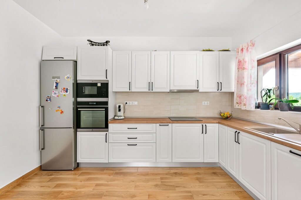 kitchen, dining area, sink, cabinet, building, house, design, interior, architecture, real state, property
